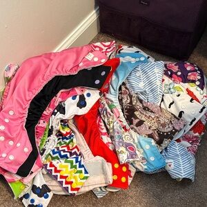 Colorful Cloth Diapers Collection